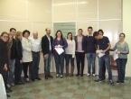 Formandos da Miniempresa Doce Aroma fizeram doaÃ§Ã£o para a ASCODEF em sua formatura